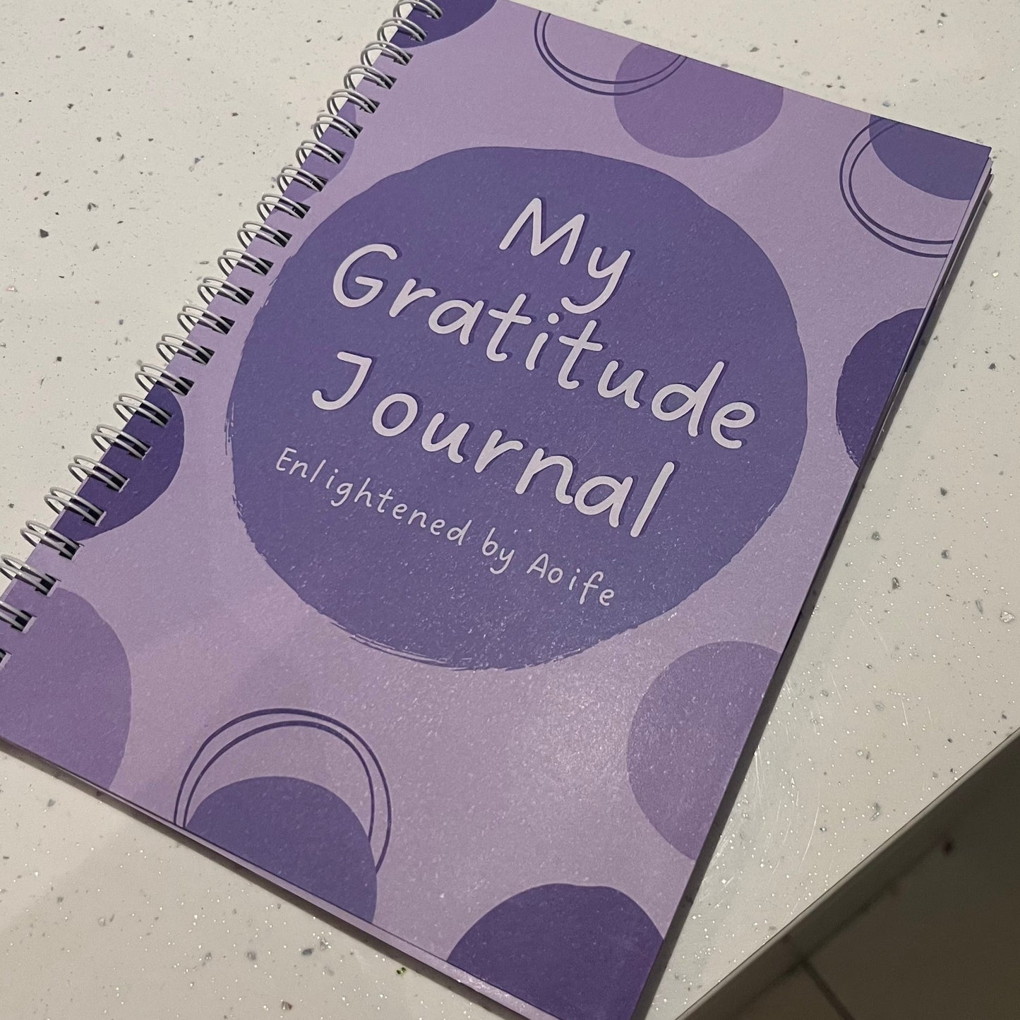 Purple 6 Month Undated Gratitude Journal