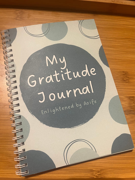 Green gratitude journal